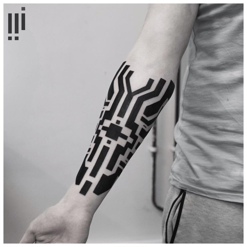 Tattoo ng Cyberpunk