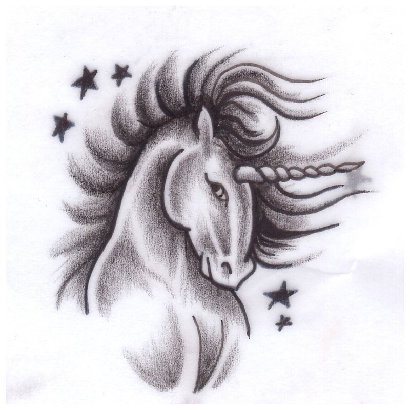 Bel animal - croquis pour tatouage