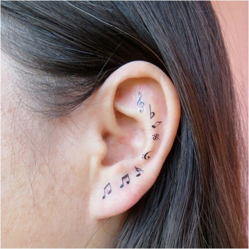 Tatouage d'oreille