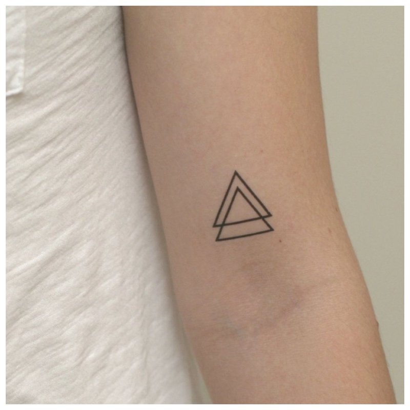 Triangle tattoo