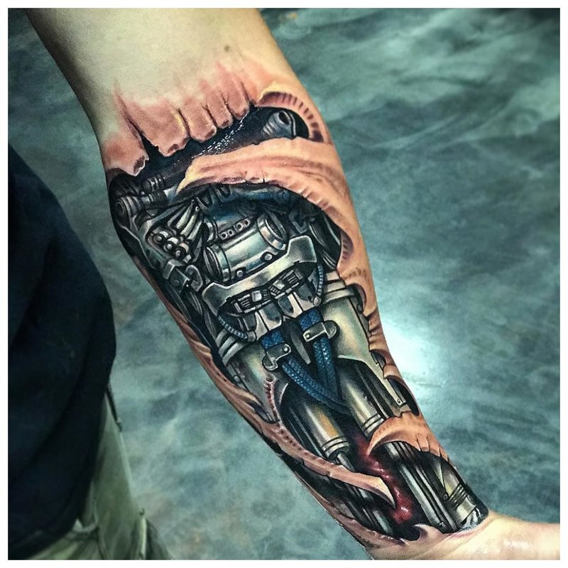 Tattoo ng Cyberpunk