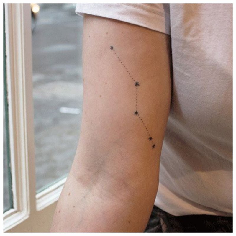 Tattoo ng Star Map