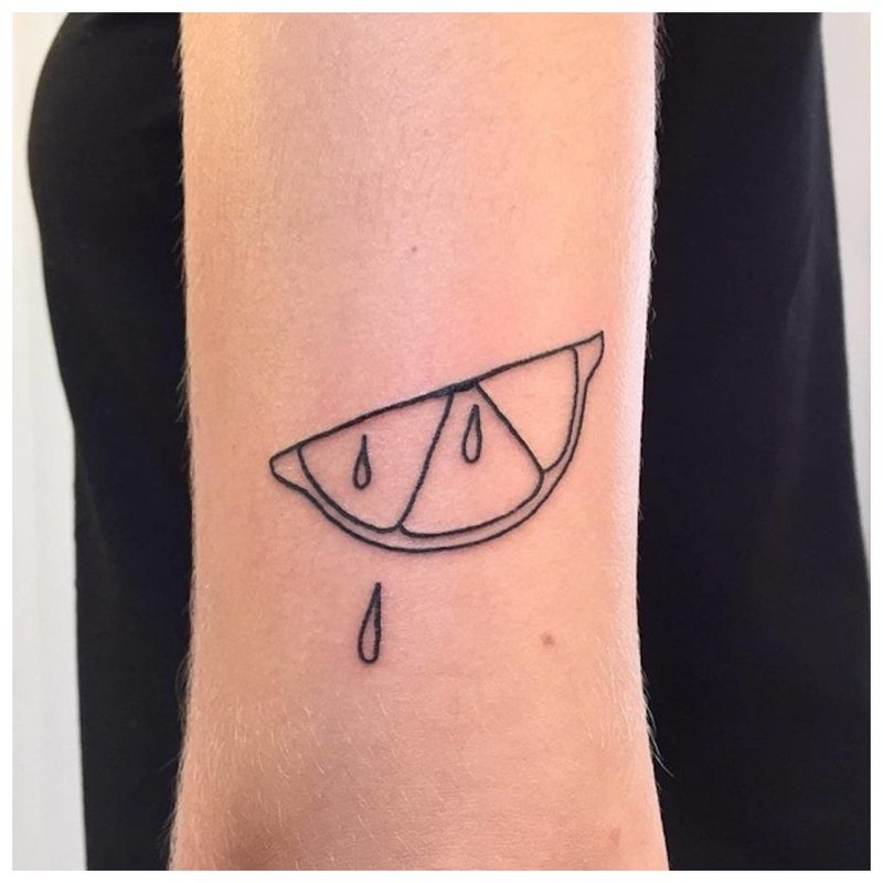 Contour Tattoo Lemon